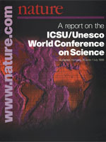 ICSU/Unesco: World Conference on Science Supplement